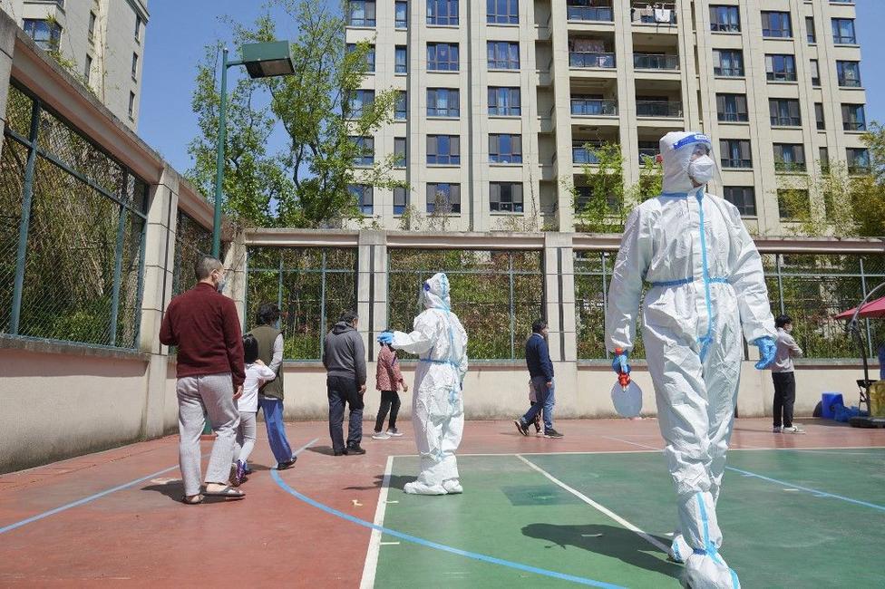 Covid-19 Shanghai AFP