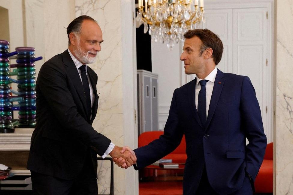 Edouard Philippe Emmanuel Macron AFP