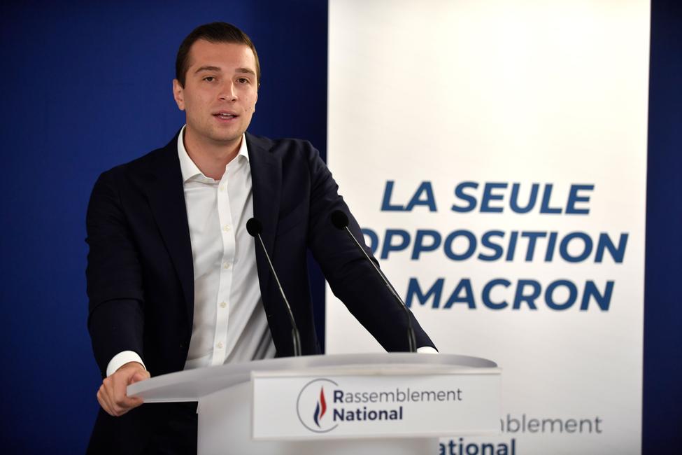 Jordan Bardella portrait AFP