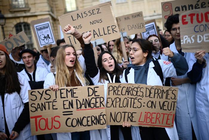 médecins grève manifestation AFP