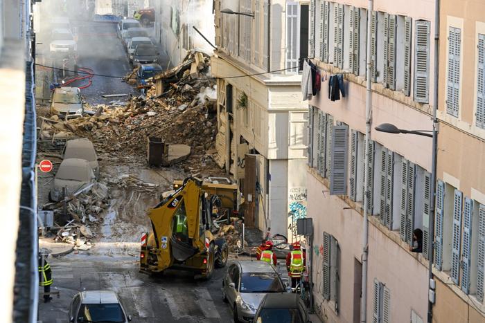 Marseille immeuble AFP