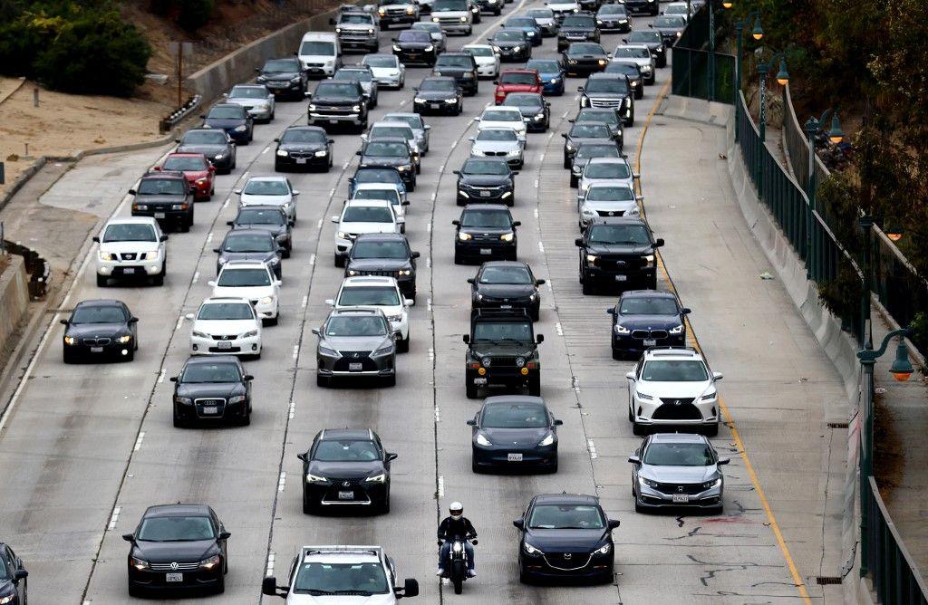 voitures pollution route AFP