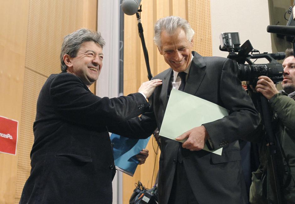 Jean-Luc Mélenchon et Dominique de Villepin : "Alors, Dominique, petit chenapan, on braconne sur mes terres ?"