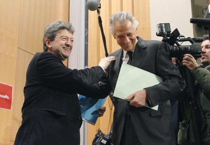 Jean-Luc Mélenchon et Dominique de Villepin : "Alors, Dominique, petit chenapan, on braconne sur mes terres ?"
