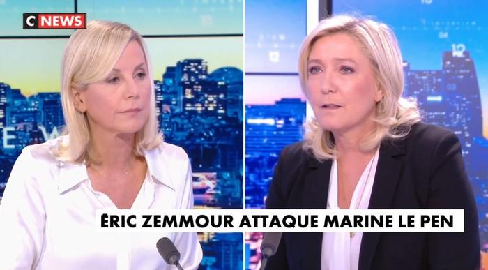 Marine Le Pen CNews 29 octobre