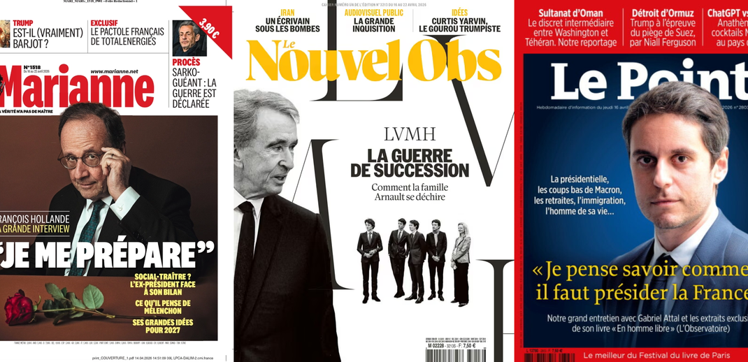 Revue de presse hebdo 17 avril 2026