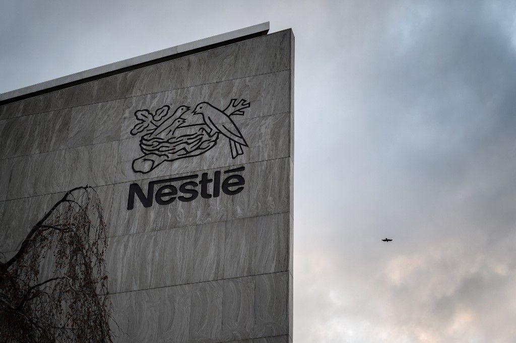 Nestlé logo AFP
