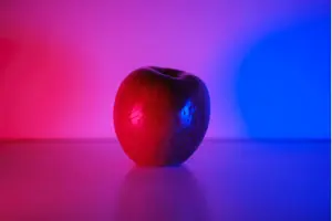 Selon les conditions d'éclairage, les objets prennent des couleurs différentes.