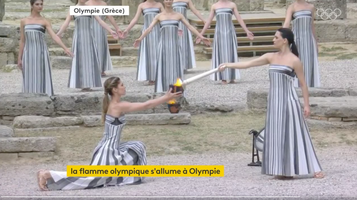 Allumage Flamme Olympique JO 2024
