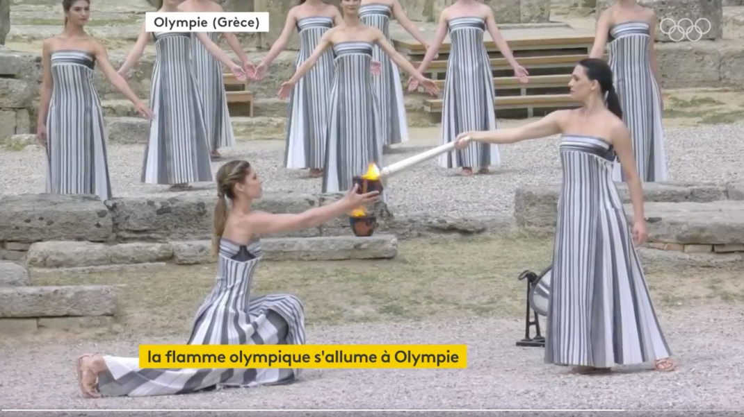 Allumage Flamme Olympique JO 2024