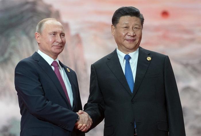 Xi Jinping Vladimir Poutine AFP