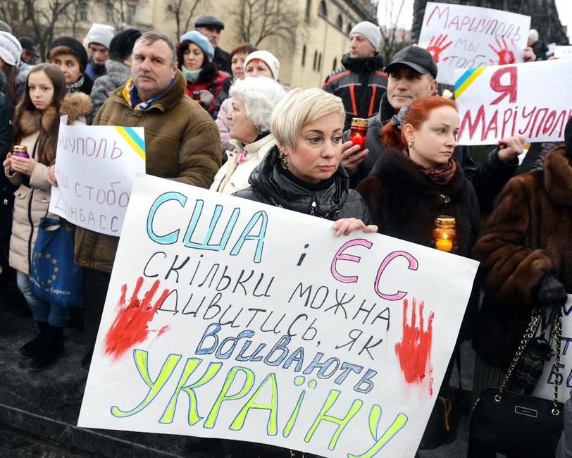 Ukraine Ukrainiens AFP