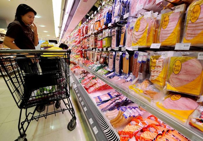 supermarché nourriture AFP