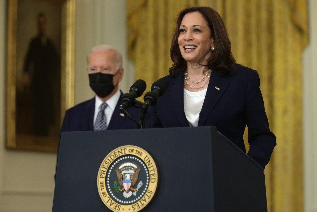 Kamala Harris Joe Biden Washington AFP