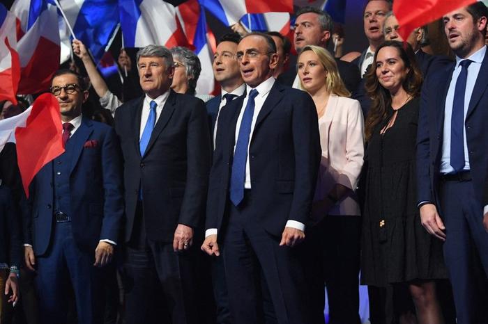 Marion Maréchal Eric Zemmour AFP