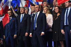 Marion Maréchal Eric Zemmour AFP