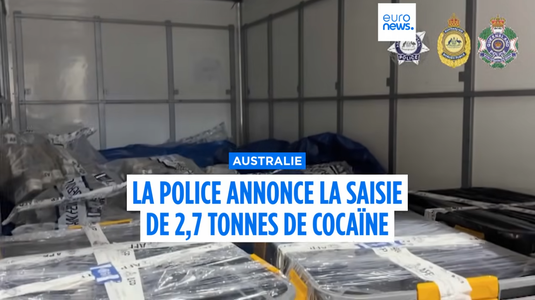 La police australienne saisit près de 3 tonnes de cocaïne, un record historique 