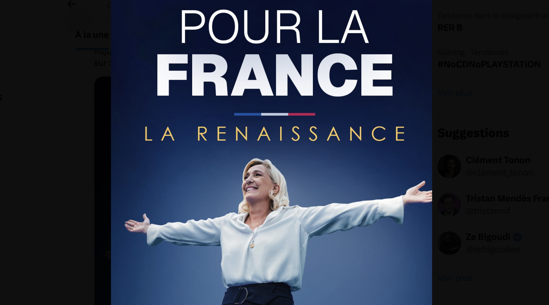 Le come back du « plan A » : dans les sondages autant qu'en interne, Marine Le Pen reprend l'ascendant