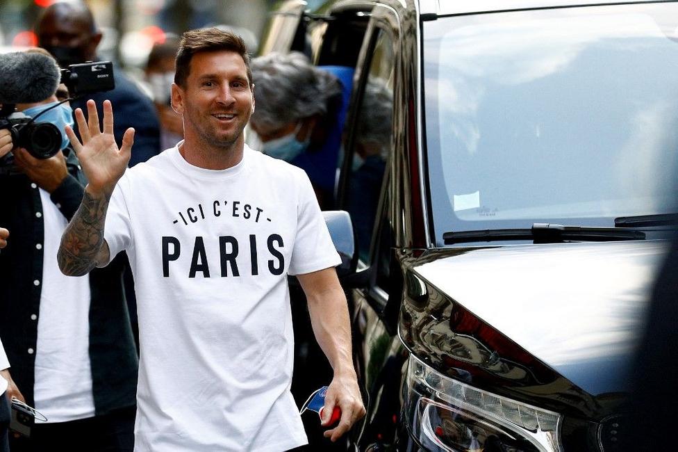Lionel Messi paris AFP
