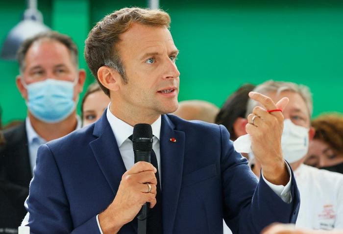 Emmanuel Macron Lyon septembre 2021 AFP