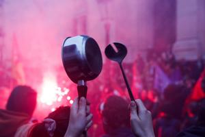 casseroles Macron AFP