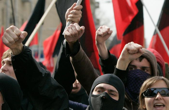 Des antifa. (Image d'illustration)