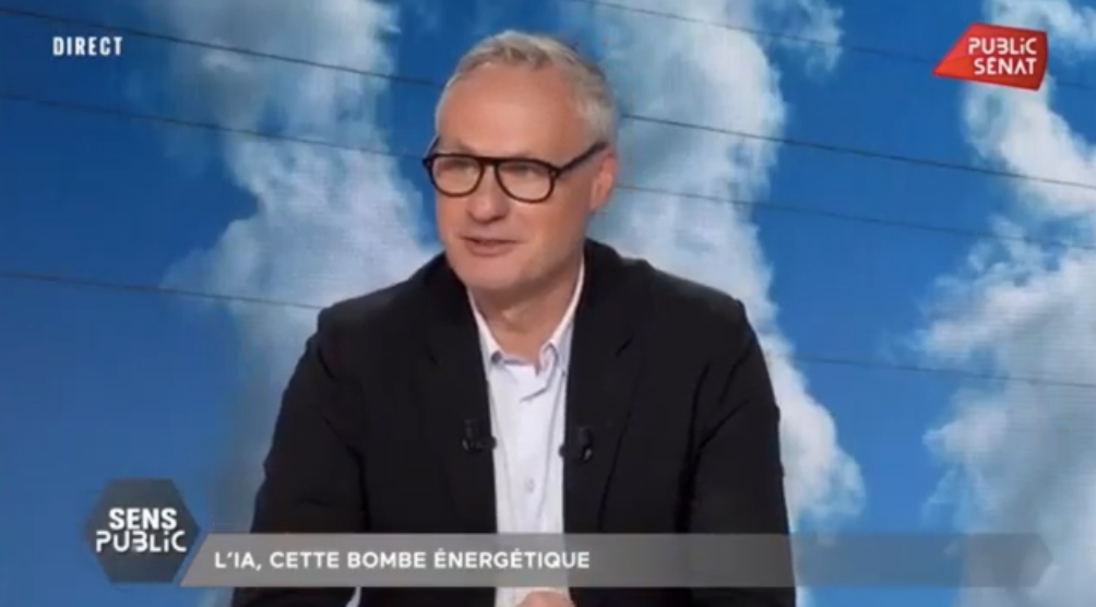 Sur Public Sénat, Jean-Sébastien Ferjou a alerté sur le risque d’un décrochage français sur l'IA.