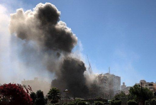 israel bombardement - AFP
