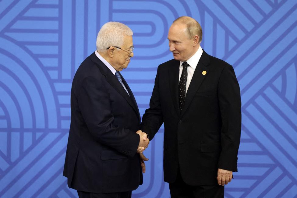 Mahmoud Abbas et Vladimir Poutine : "Alors Mahmoud, ces élections, ça roule ?"