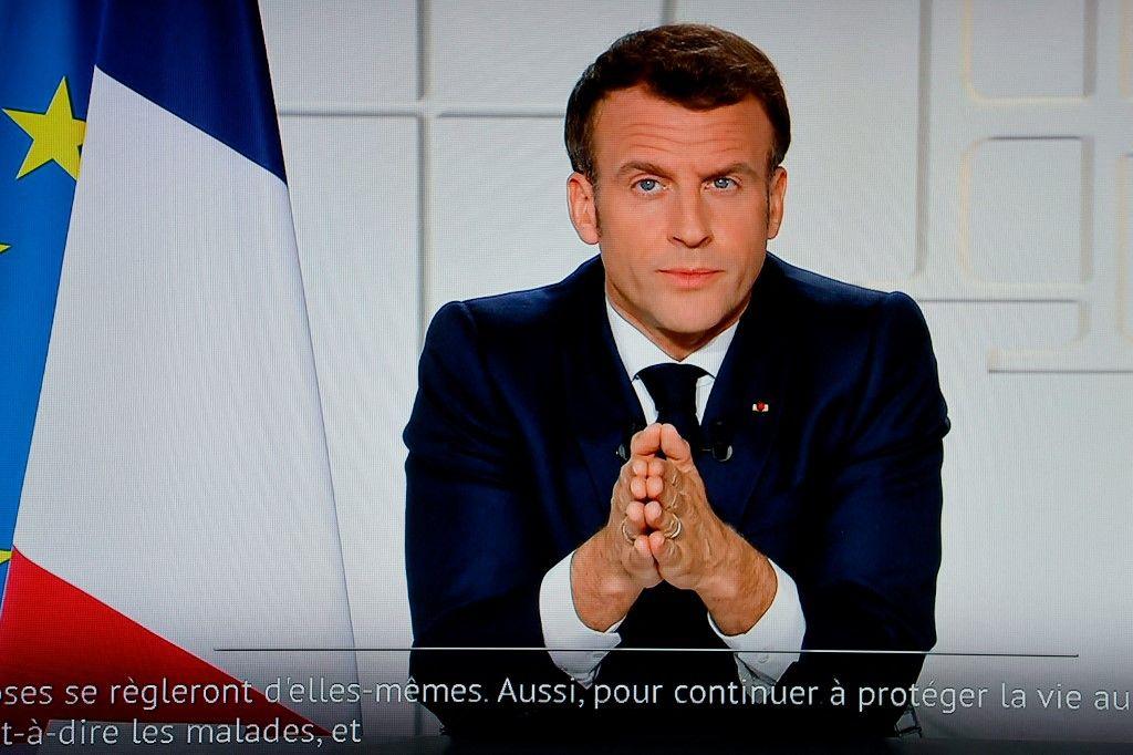 Emmanuel Macron allocution mars 2021 AFP