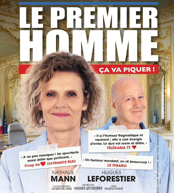 La pièce de théâtre "Le premier homme" de Hugues Leforestier est à voir à la Comédie Bastille.