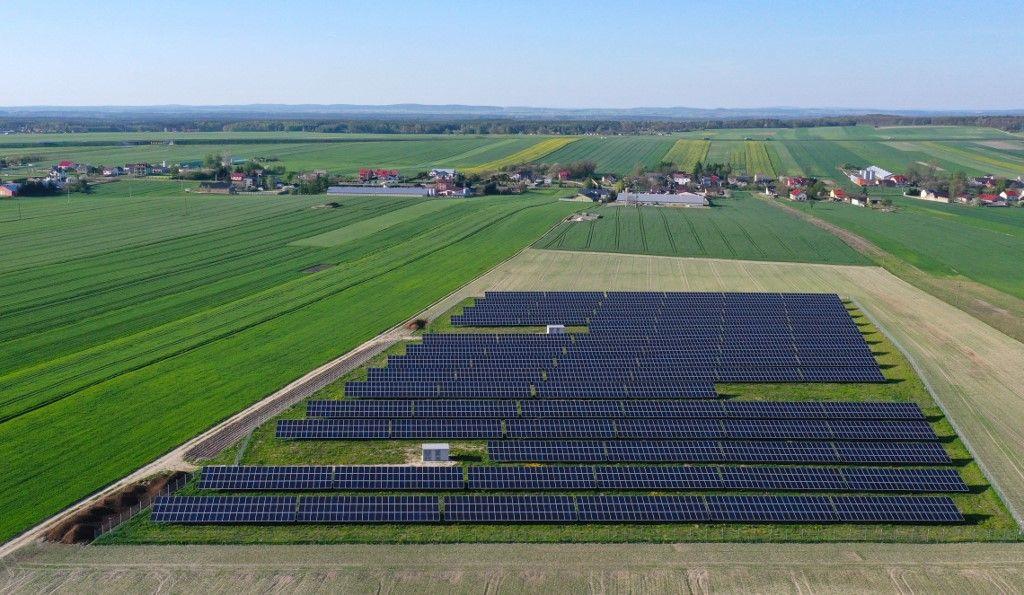 panneaux solaires Pologne AFP