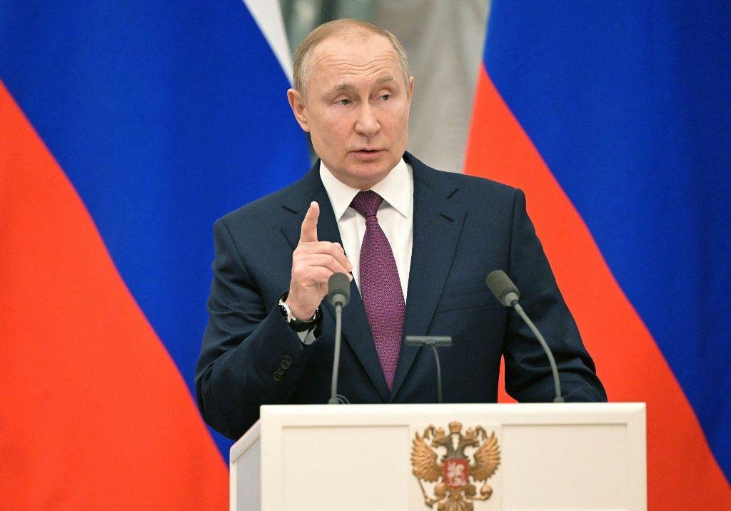 Vladimir Poutine portrait AFP
