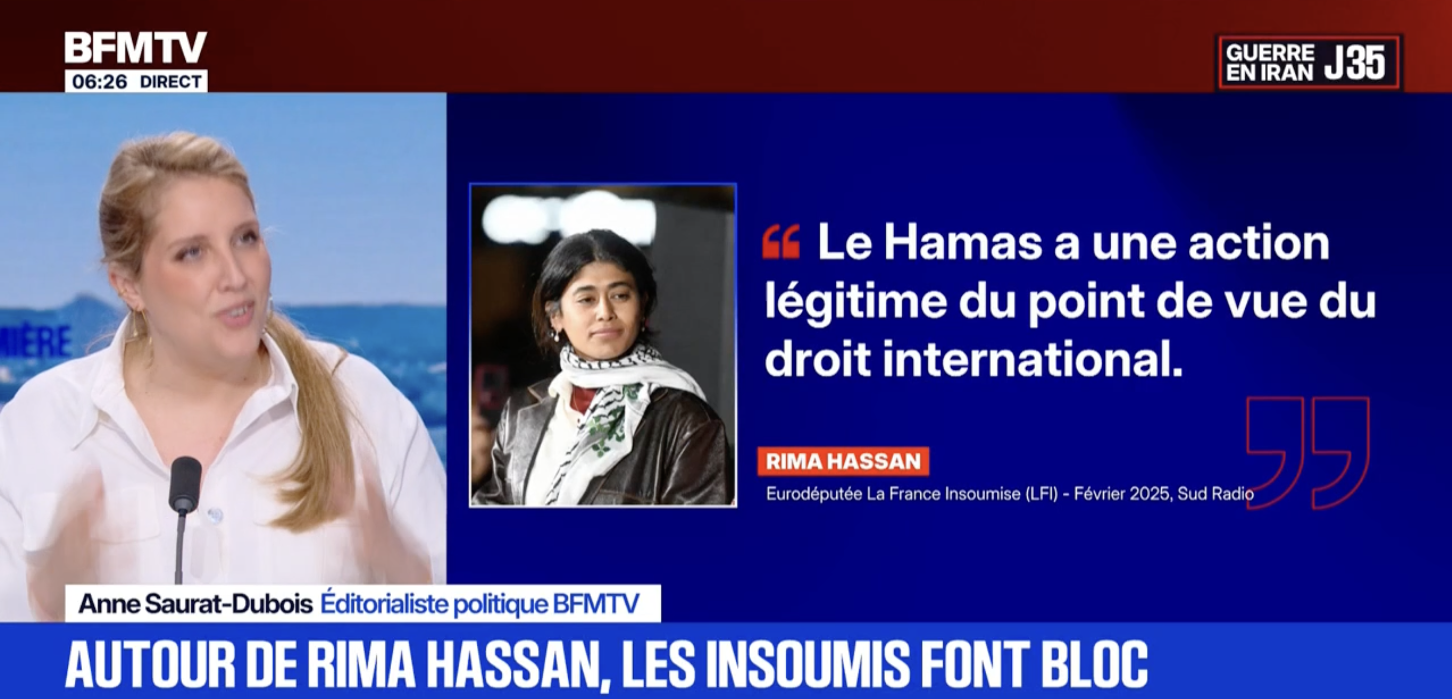 Rima Hassan: La France insoumise fait bloc autour de l’eurodéputée depuis sa garde à vue