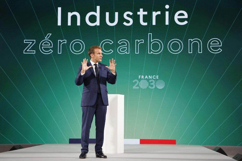 Emmanuel Macron France 2030 AFP