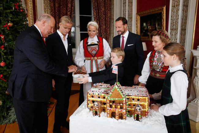 La famille royale de Norvège. (Image d'illustration)