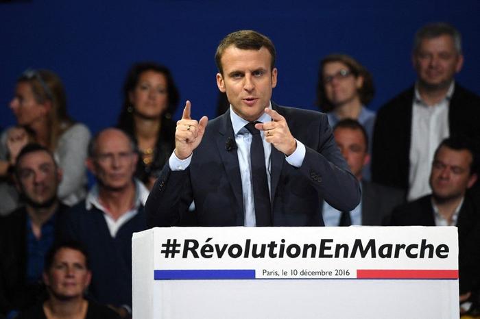 Emmanuel Macron LREM En Marche AFP