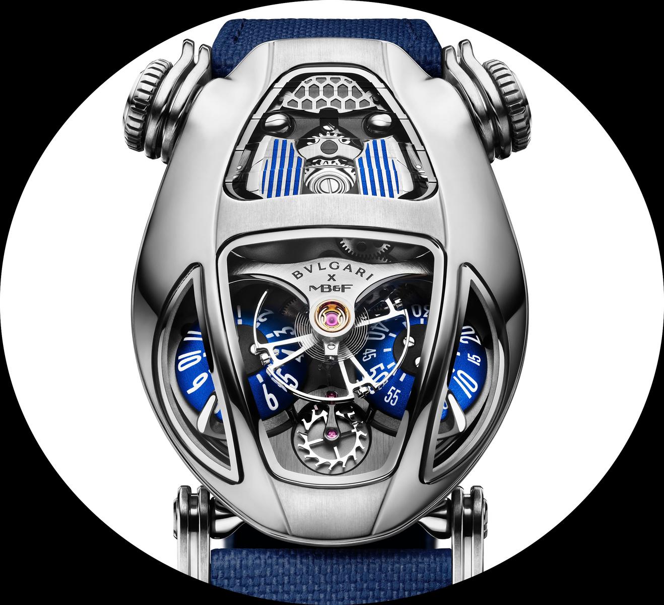 Trois serpents mécaniques entre supercars et soucoupes volantes (Bvlgari x MB&F)…