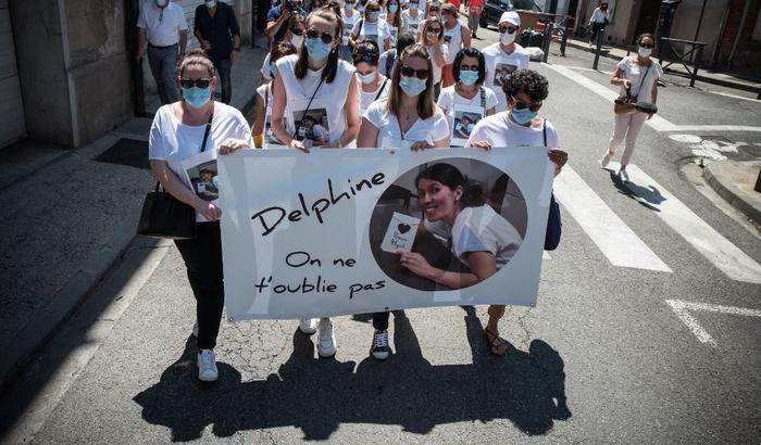 Delphine Jubillar marche blanche AFP