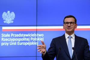 Mateusz Morawiecki Pologne AFP