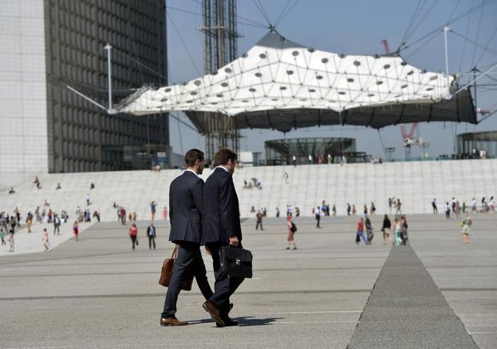 La Défense travailleurs AFP
