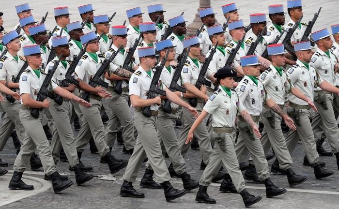 armée soldats France 14 juillet AFP