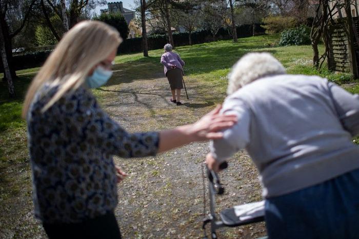 Ehpad résidents AFP