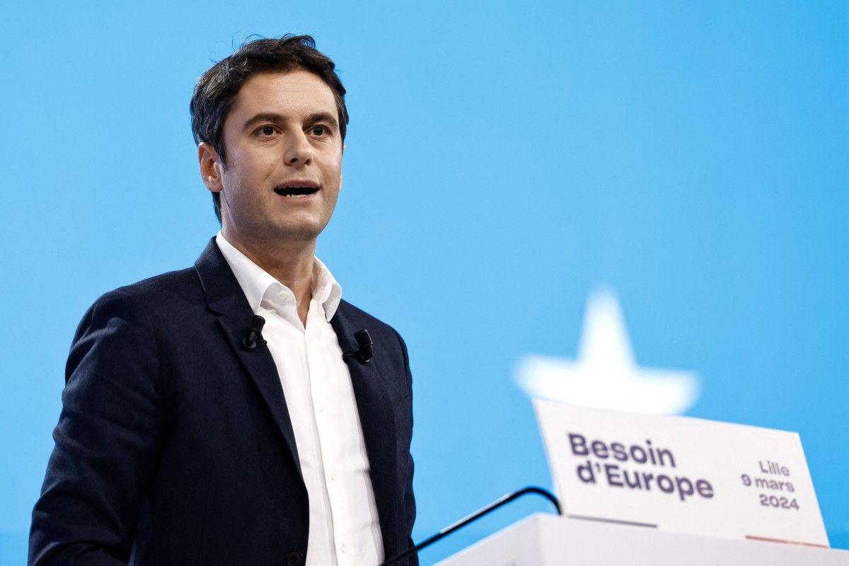 Gabriel Attal Europe AFP