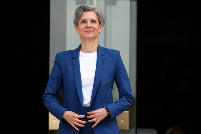 La députée Sandrine Rousseau à l'Assemblée nationale, le 9 juillet 2024.