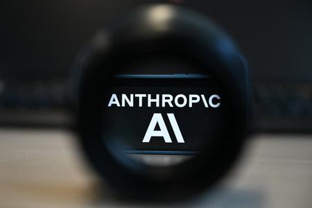Logo d'Anthropic. (Image d'illustration)