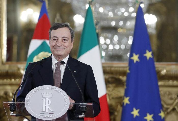 Mario Draghi Italie Premier ministre AFP