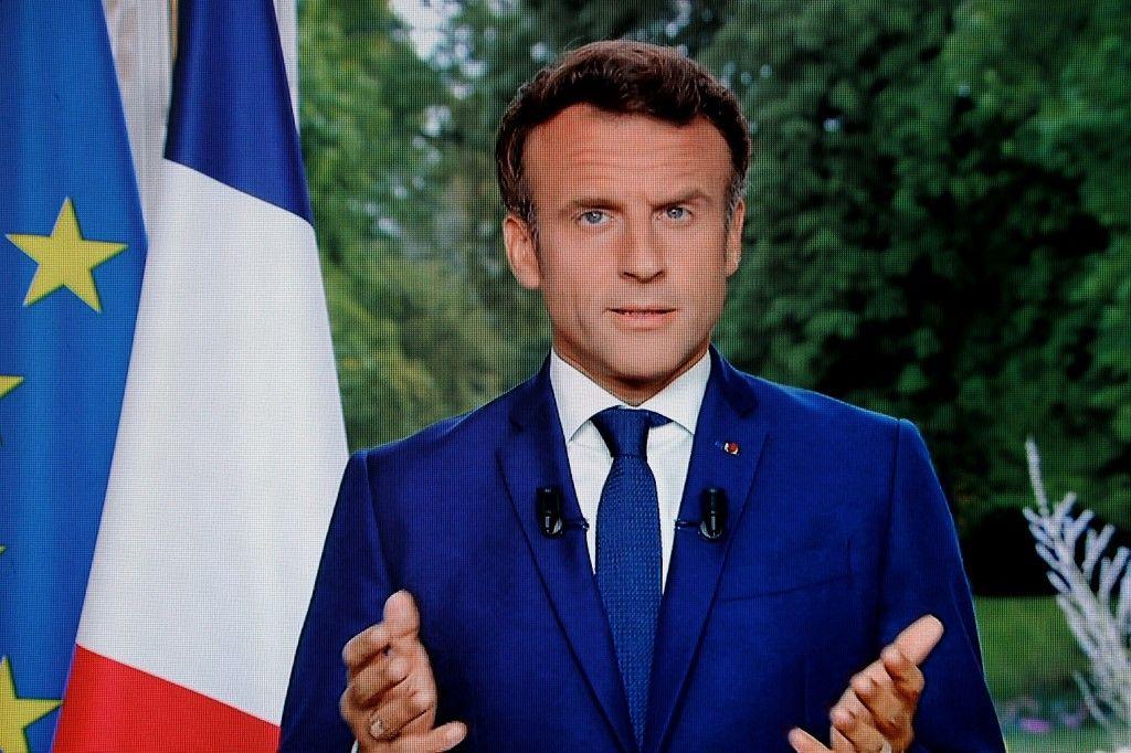 Emmanuel Macron allocution AFP