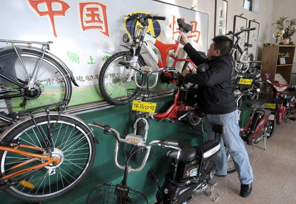 vélo Chine AFP