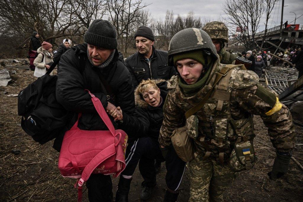 Ukraine réfugiés AFP